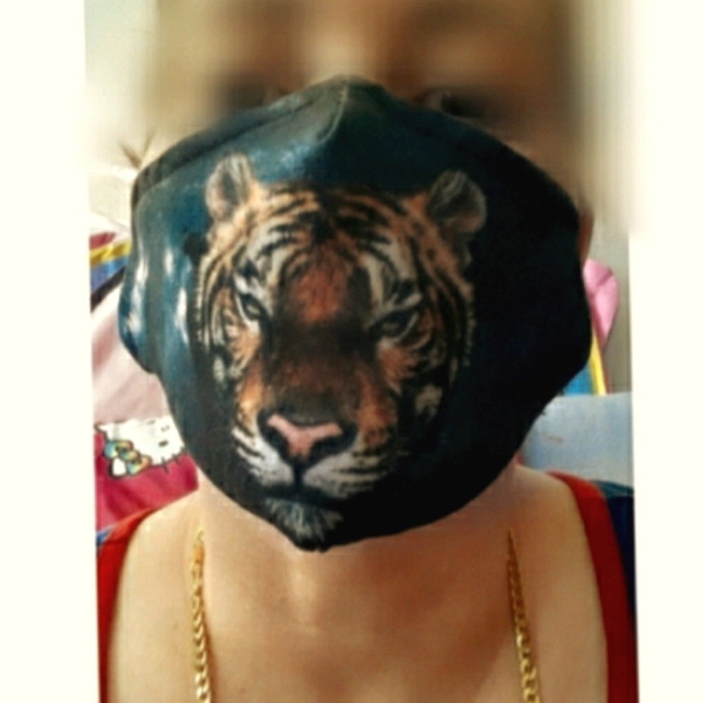 💥💥New Tiger Face Mask with 2 filters